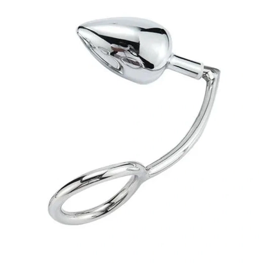 Anal Hooks Cock Set Anal with Hook 4663 Ring DiscreetChoice Steel Stainless 1011